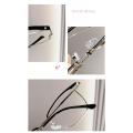 JN IMPRESSION Business Photochromic Anti-blue Light Stitching Color Science and Technology Men's Nearsighted Glasses. 