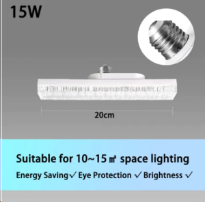 E27 LED Bulb Long Crystal Light Flat Upgraded Universal Iighting Energy Saving Bright