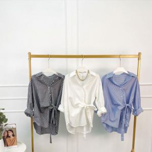 SJM KEMEJA IKAT PITA KATUN SM FRONTTIER HIJABERS KOREA KEKINIAN 803