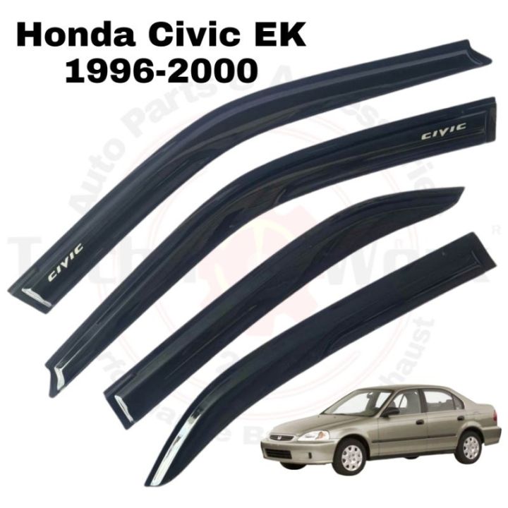 Honda Civic EK Visor Wind Rain Sun Window Shield Year Model Quality