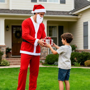 Christmas Costumes Modernity Christmas Set Soft and Comfortable Joyful Color Hat Diversity