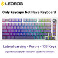 AULA LEOBOG 81 Key Customization Customized Keyboard PBT Keycaps Available in Multiple Colors Suitable for Gaming Mechanical Keyboard. 