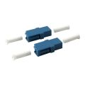 LC to LC Simplex Single Mode Fiber Optic Optical Adapter Coupler Connector for Fiber Optic Cable, LC-LC Simplex Fiber Optic Connector. 