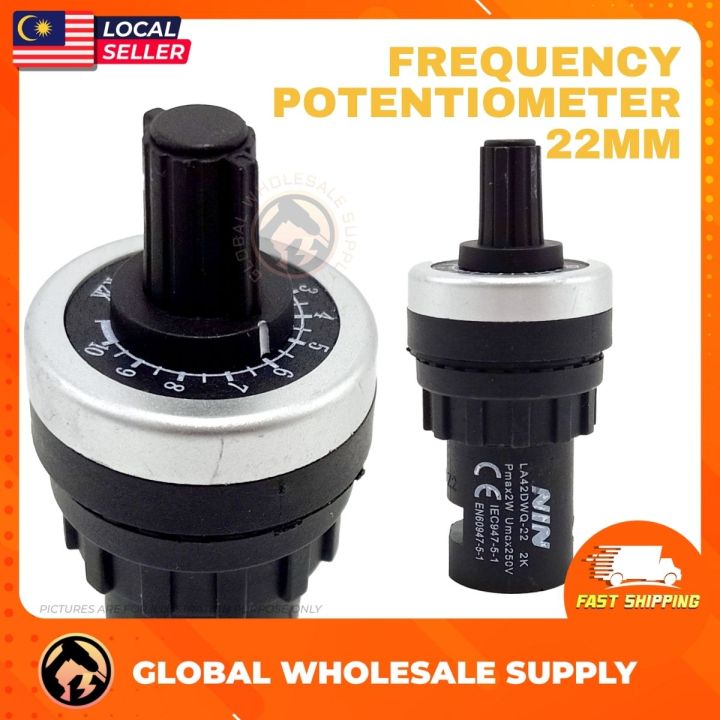 22mm LQ Industrial Potentiometer LA42DWQ-22 Variable Speed Drive ...