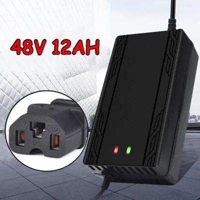 เครื่องชาร์จ 48v เครื่องชาร์จจักรยานไฟฟ้า 48V12AH 20AH จอแสดงผลดิจิตอล+LED เครื่องชาร์จรถจักรยานไฟฟ้า ที่ชาร์จแบตรถไฟฟ้า แบตตะกั่ว ชาร์จเร็ว