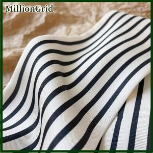 MillionGrid Headband Wraps Female Neckerchief Stripe French Korean Style Small Long Scarf Hair Accessories Bag Decor