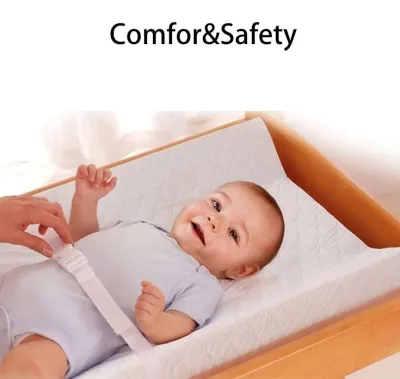 Baby Diaper Changing Waterproof Foam Mat Pad Baby Massage Pad Contoured wedge quilted mattress 80×40cm