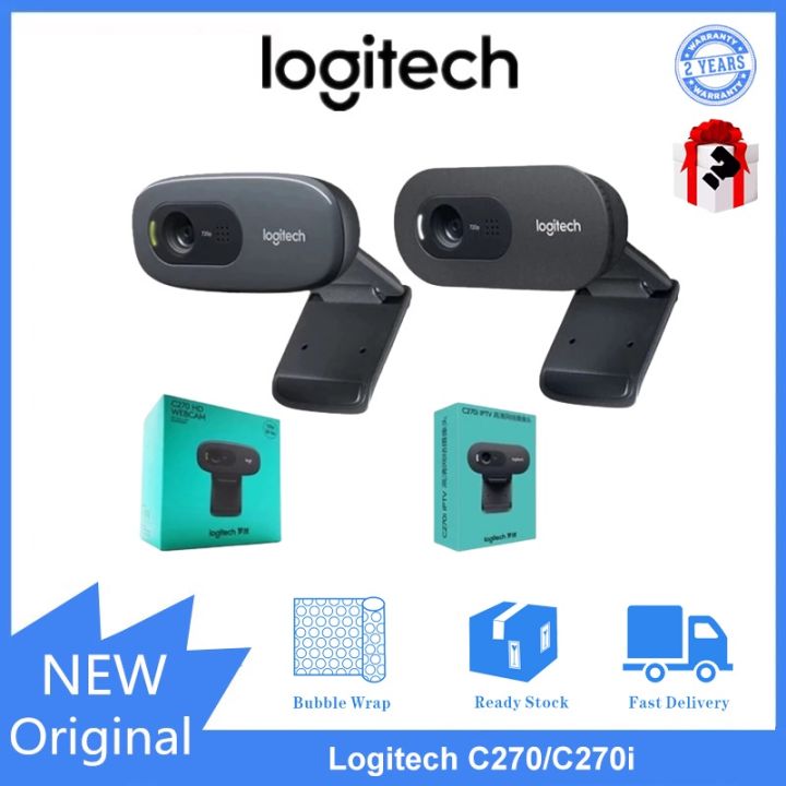 โปรแรง3.3 Logitech C270/270i HD cam Builtin Noise Cancelling