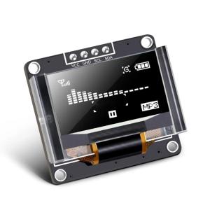 0.96inch Color Screen Module 128x64 SSD1306 For RPi With Protective Case Solderable Pin