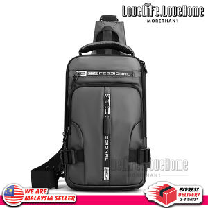 MORETHAN1 Waterproof Sling Bag Crossbody Backpack for Men Women Hiking Daypack Multipurpose