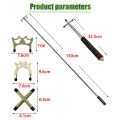 Bridge Rest Billiard Stick Kepala Billiard Stik Bantu Cagak Cross X Low Spider Rest Head Stick Biliar Billiard Cue Bridge Head Holders Rest. 