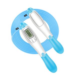 Dây Nhảy Thể Dục Lõi Thép Đếm Vòng Đếm Calo Dây Nhảy Thể Lực Hỗ Trợ Giảm Cân Tại Nhà Hiệu Quả Zhipo Sport