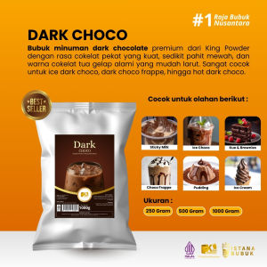 POWDER DRINK DARK CHOCO - Bubuk Minuman Rasa Dark Choco