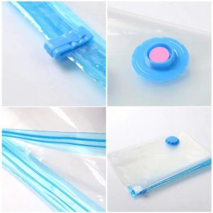 TÚI HÚT CHÂN KHÔNG 40X60CM COMBO 2 CÓ VAN – ĐỰNG QUẦN ÁO CHĂN MỀN NÉN GỌN TIẾT KIỆM KHÔNG GIAN TỦ ĐỒ VALI GỌN GÀNG
