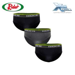 Rider Xtracool Microfiber Brief - Celana Dalam Pria R888B isi 3 Pcs