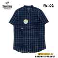 Kemeja Kemko Kain Flanel Lengan Pendek Original Black Surf Banyak Pilihan Warna Dan Motif L XL JU35. 