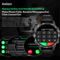 🔥COD🔥Aolon GT5 Pro Smartwatch Jam Tangan Pria Anti Air WATCH GT 5 Gift Strap 2024 Kompas Compass 100+ Sport Modes NFC Compass Blood Oxygen Tekanan Health Monitoring Swimming Bluetooth Call Message Push Wanita Kebugaran Luar Ruangan Olahraga Bulat Watch. 