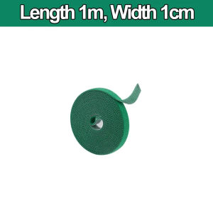 20/1M Garden Plant Ties Nylon Plant Support Bandage Adjustable Hook Loop Garden Tomato Vine Fastening Strips Cable Fixing Tie