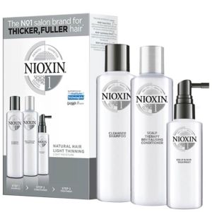 🏆🥇ชุดเซ็ทแชมพูคอนดิชันสกัลไนอ๊อกซิน ขนาด150ml. NIOXIN HAIR SYSTEM KIT NORMAL TO THIN - LOOKING NO.1 ชุดเซ็ทบำรุงเส้นผมให้หนาขึ้นขนาด150ML