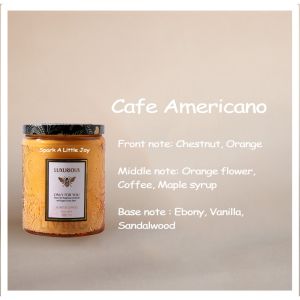 ArtLiving Scented Candle Natural Soy Wax Aroma Candle for BirthdayWeddingChristmas New Year Embossed Cup200g40H Burning Time