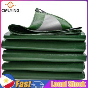 Green Tarp Sunscreen Multipurpose Protective Cover 6x10/10x13/13x16 Feet All Purpose Tarp Cover Thick Poly Tarp Cover