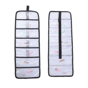 Transparent Tackle Bags Waterproof Tackle Organizer Large Capacity Roll Up Design Lure Storage Bag