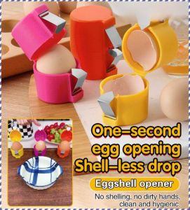 Cooker Humanized Durable Beautiful Flexible Shell Opener Eggshells Sophistication