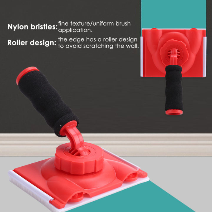 【High Quality】Roller Design Latex Paint Edger Brushes Multifunctional
