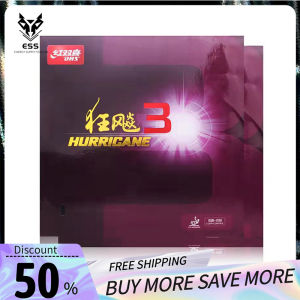 【ESS】Original DHS Hurricane 3 Table Tennis Rubber Table Tennis Cover / Pingpong Rubber