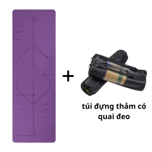 Thảm tập yoga EFFORT SPORT thảm tập gym 9mm bảo vệ môi trường chống trượt và siêu dày cho người mới bắt đầu. Bảo hành Uy Tín 1 Đổi 1