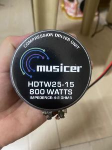 High cost performance aluminum tweeter subwoofer aluminum tweeter speaker audio system  HDTW25-15 800 WATTS