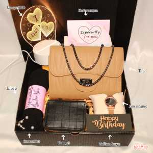 Gift Set Box Hampers Kado Hadiah Momen Spesial Cewek Ulang Tahun Anniversary Valentine Wisuda Murah