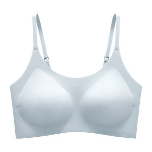 【SINGABRALETTE】Seamless Full Cup Push Up Bra Invisible Foundation Bra Wireless Breathable Lightweight Ultra-Thin Underwear