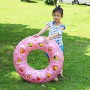 Childrens Inflatable Water Floaters with Double Layers in a Donut Style for Swimming