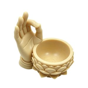 TIEZI MALL In 3D Chậu hoa hình hoa sen Được rồi Hand. Sáng tạo Chậu cây Zen Chậu trồng cây Hài hước Chậu trồng cây mọng nước Trang trí nhà cửa