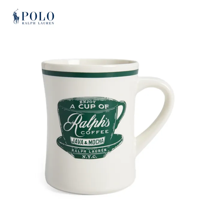 Polo Ralph Lauren Home Ralph s Coffee Mug White Green Lazada Singapore