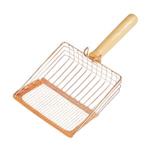 Cat Litter Scoop Stainless Steel Metal Garbage Shovel Durable Handle Washable Pet Toilet Clean Tool Scoop Filter for Kitty Litter