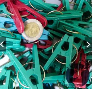 Clothes pins SIPIT LAUNDRY CLIP HANGER CLIP PLASTIC (CIPIT) PER PACK