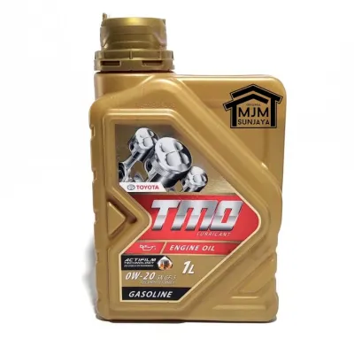 Oli Mesin Mobil Toyota Bensin TMO Gold 0W-20 1 Liter Full Synthetic Oli TMO Lubricant Engine Oil Gasoline 1L 1 L 0W20