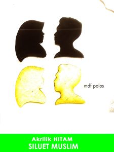 Siluet Couple MDF: Perlengkapan Mahar Pernikahan Tradisional