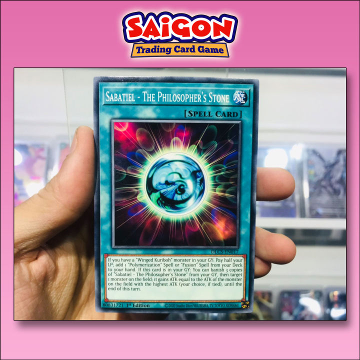 Th bi Yugioh M DLCS-EN017 - Sabatiel - The Philosopher's Stone - Common  - 1st Edition | Lazada.vn