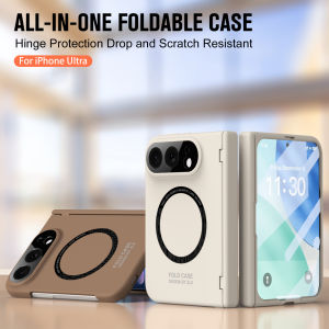 0930[Local Stock] Christmas Halloween Ultra Thin magneticed Charge Phone Case For iPhone Fold IPhone Ultra 18 Ultra-  For Magsafe Skin Feel Shockproof Fold Hard PC Cove h261009