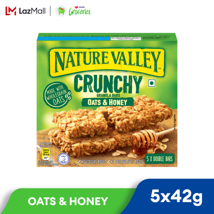 NATURE VALLEY OATS & HONEY 5x42G