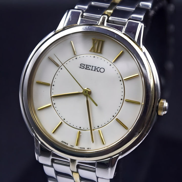 セイコー クオーツ 7N01 SEIKO 腕時計 7N01-5B40 QZ セイコー クォーツ