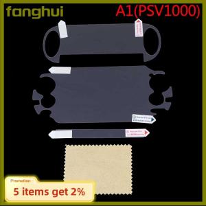 fanghui Front and Back Screen Protector Film for PS Vita PSV1000 2000 HD-Transparent