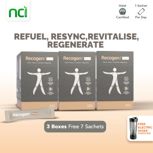 Recogen® Prime Triple Pack- Boost physical and mental energy