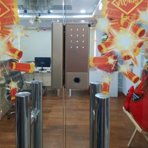 Khóa cửa kính WIDMANN G23 ( Vân tay - thẻ từ - mã số - app)