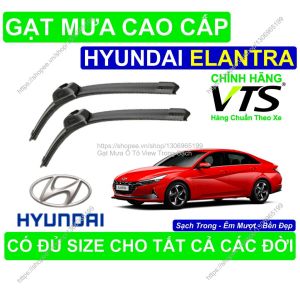 Gạt Mưa Silicon Nano Kính Lái Hyundai Elantra Cặp Gạt Mưa K.ính Lái Hyundai Elantra Có Đủ Size C.ho Các Đời Elantra