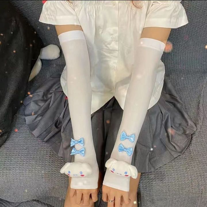 UJYU For Girls Driving Breathable Kitty Cat Arm Sunscreen Cover