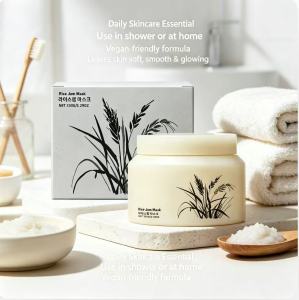 Rice Milk Hydrating Skin Mask Refreshing Moisturizing Smear-On Facial Mask150g
